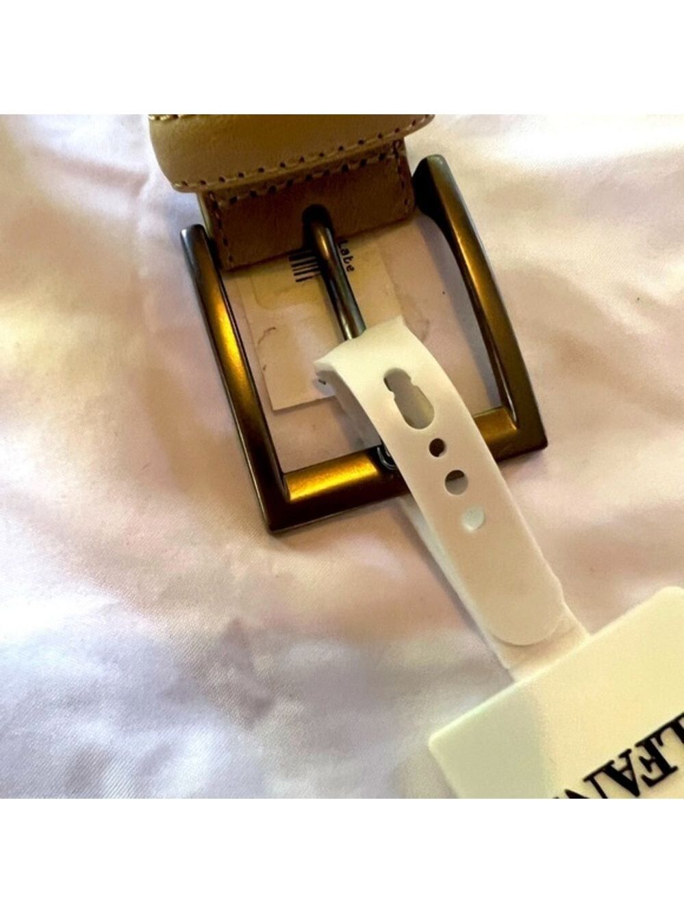 Alfani Belt Size Large 38-40 NWT BEIGE